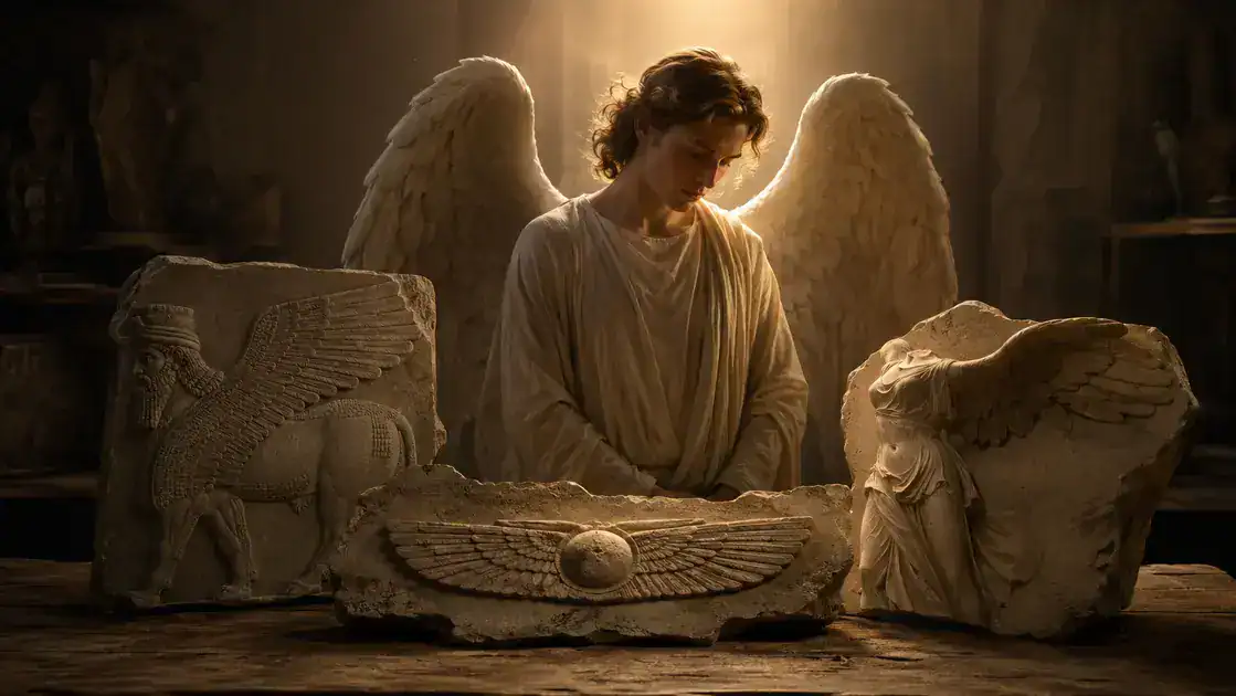 ancient near eastern and pagan influences on angelic imagery