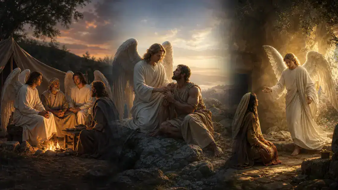 Angel encounters in Scripture: from Abraham to the resurrection