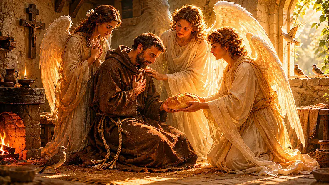 Angelic encounters in the life of Saint Francis