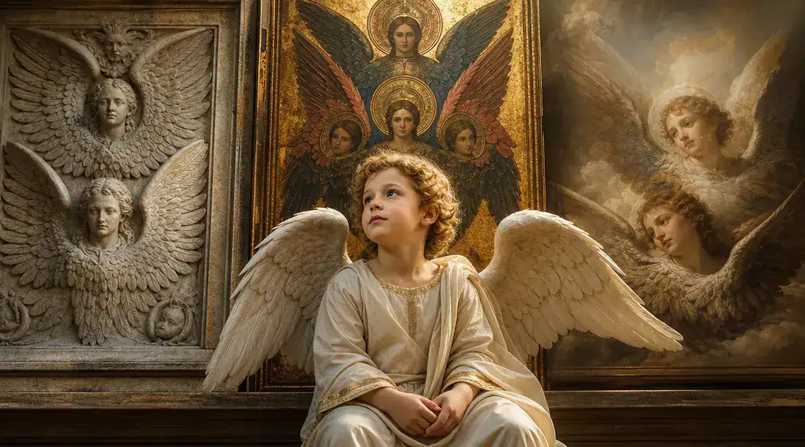 Angelic iconography: artistic portrayals and their devotional meanings