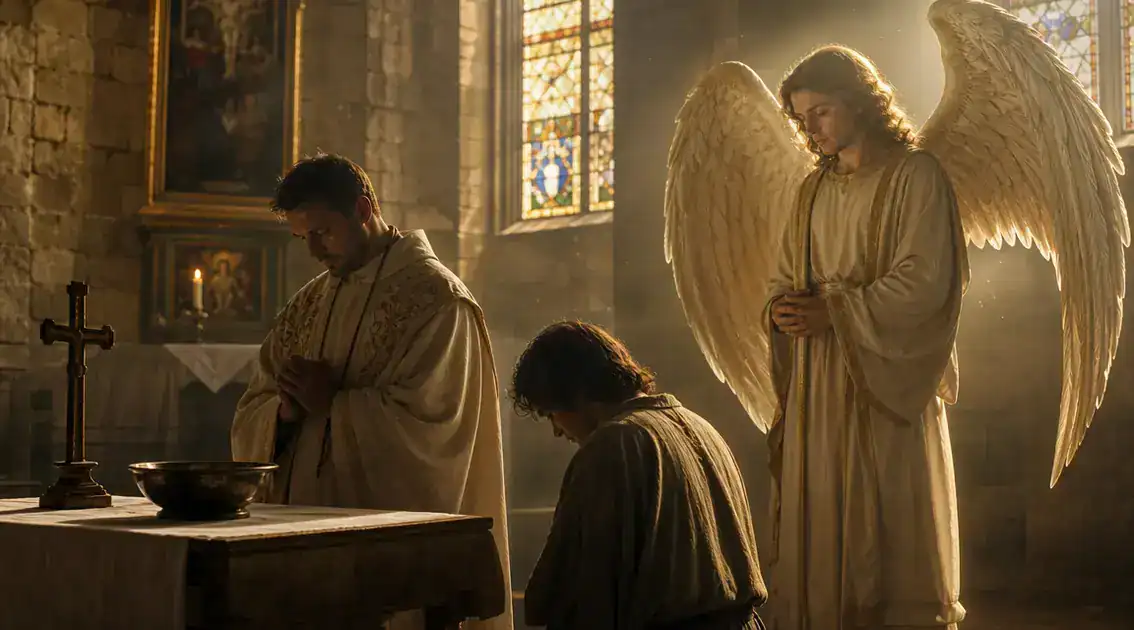 Angels and the rites of exorcism: historical practice and liturgical presence