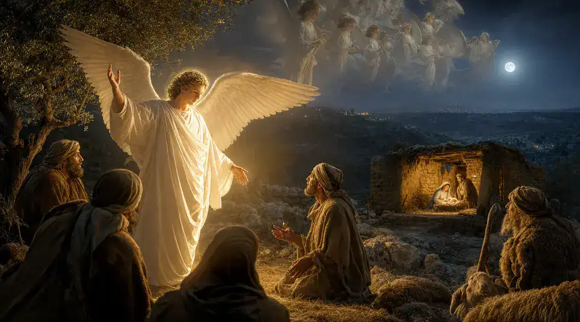 Angels at Christmas: From the Announcement to the Shepherds to the Heavenly Choir