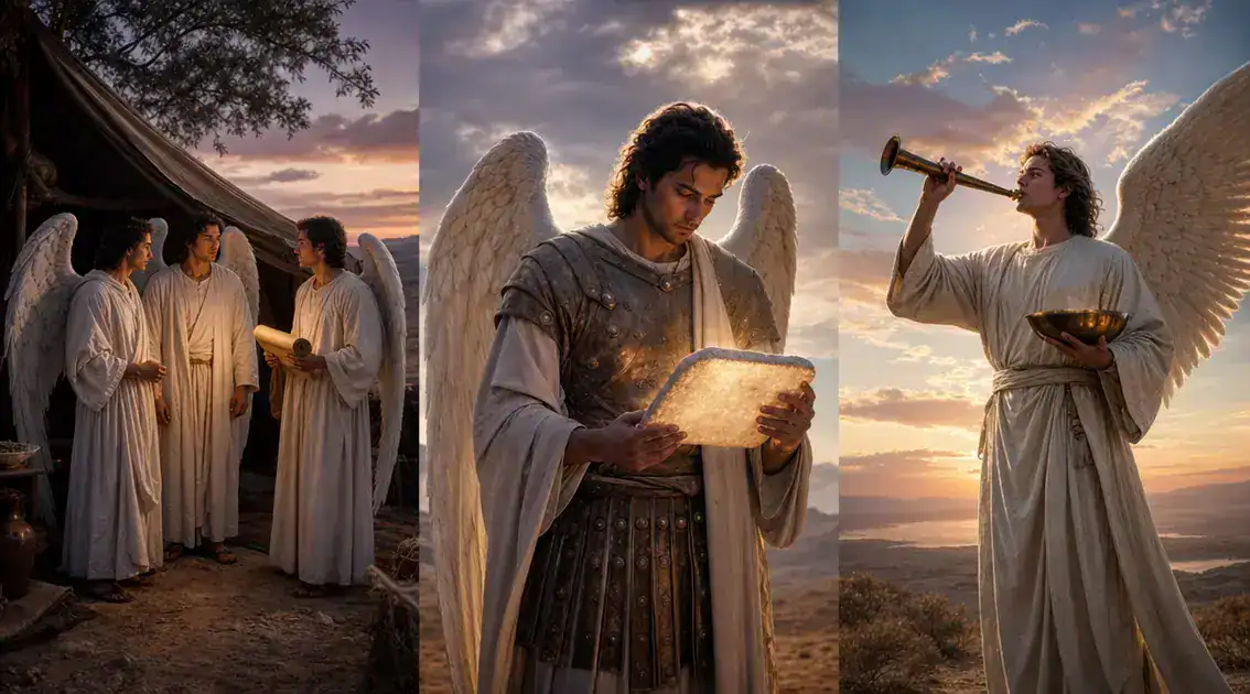 Angels in Genesis, Daniel, and Revelation: wakeful messengers