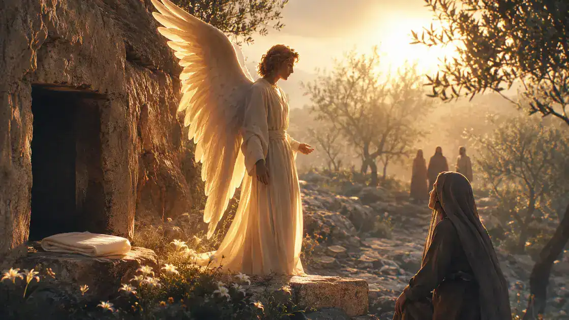 Angels in Lent and Easter: From Gethsemane to the Empty Tomb