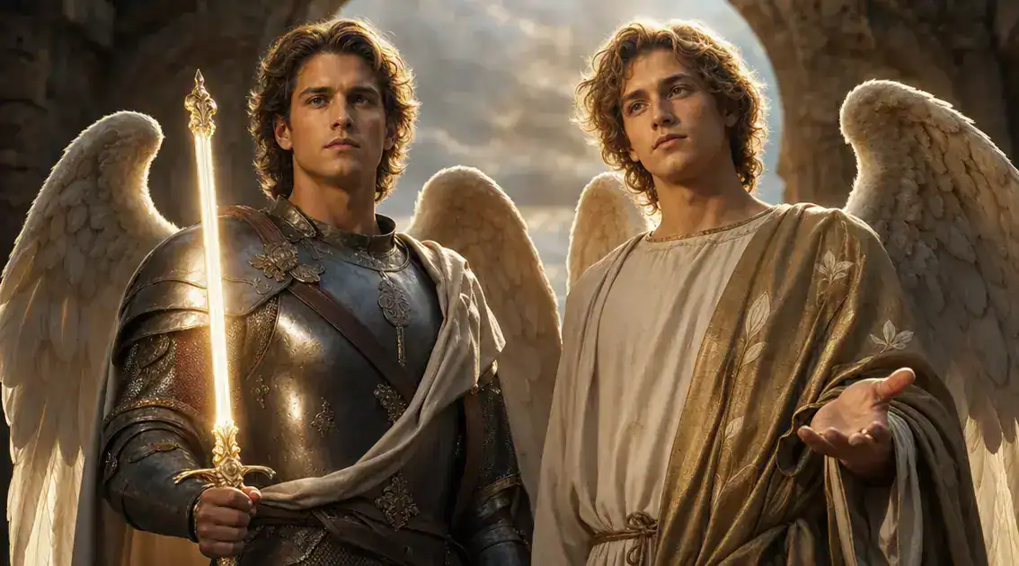 Archangel Michael, Gabriel and the ministry of power