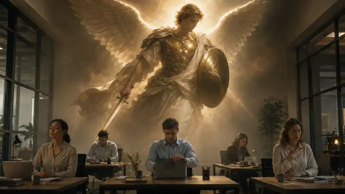 Archangel Michael: scriptural guardian in conflict