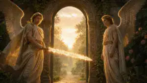 Cherubim in the Garden of Eden: Guardians of the Path to Life