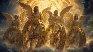 Ezekiel's Terrifying Vision and the Cherubim with Four Wheels