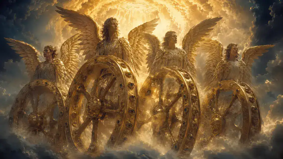 Ezekiel's Terrifying Vision and the Cherubim with Four Wheels