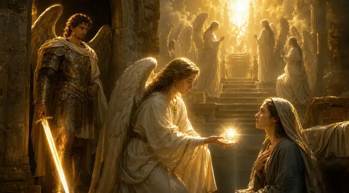 Functions in Scripture: messengers, warriors, worshipers
