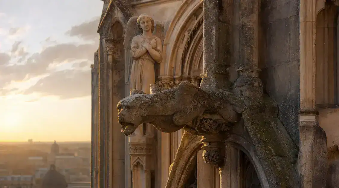 Gargoyles, angels and the theology of protective figures