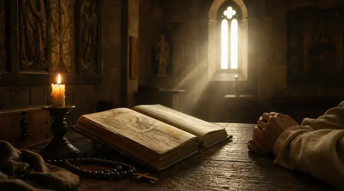 Historical practice: development of the rosary of the angels