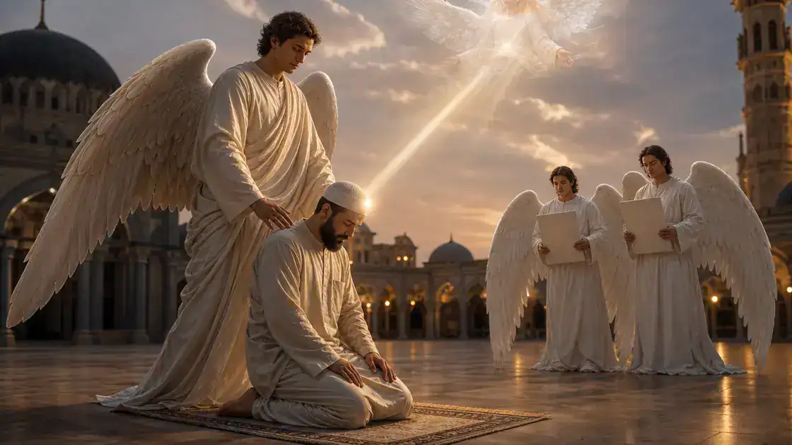 How angels interact with believers: protection, recording, inspiration