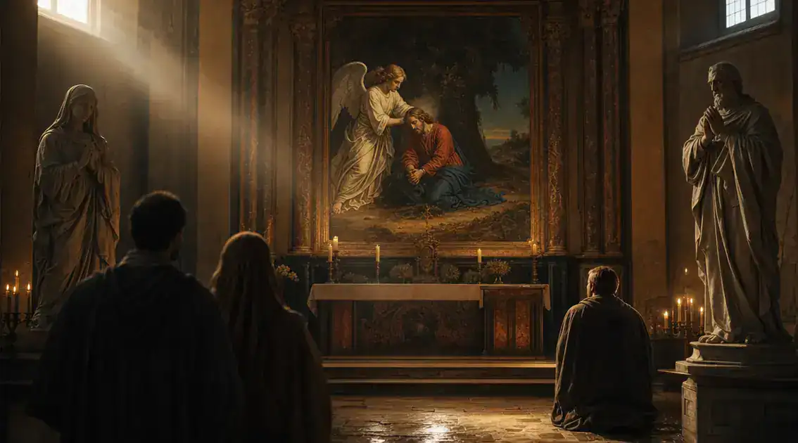 How church tradition and saints have interpreted this visitation