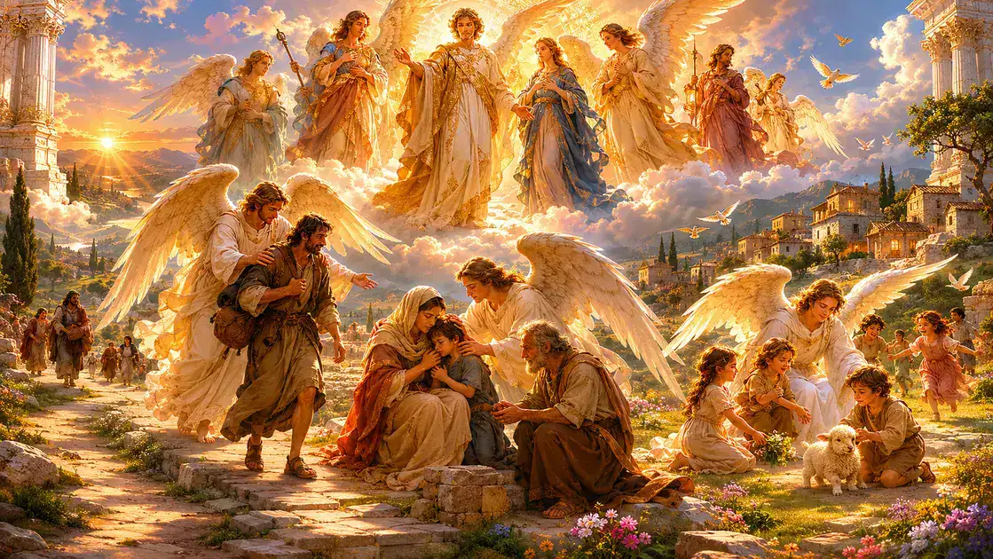 How dominions shape the mission of lower angels