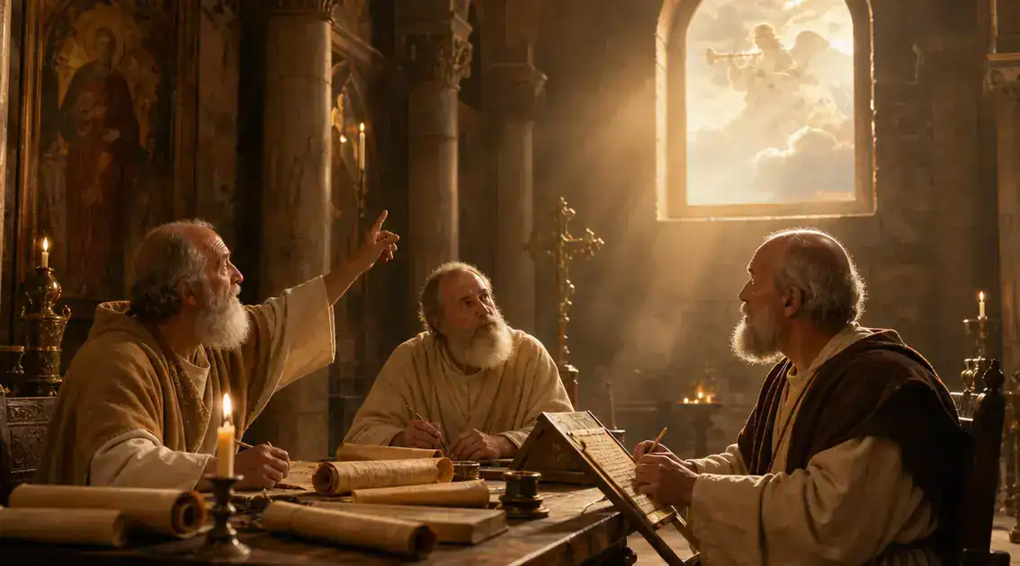 How early church fathers read the trumpets: Augustine, Lactantius and patristic voices