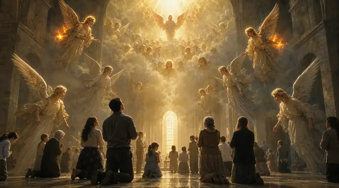 How hierarchy aids human worship and prayer