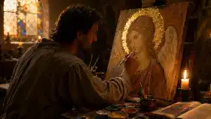 How Sacred Artists Learned to Paint Angels in the Middle Ages