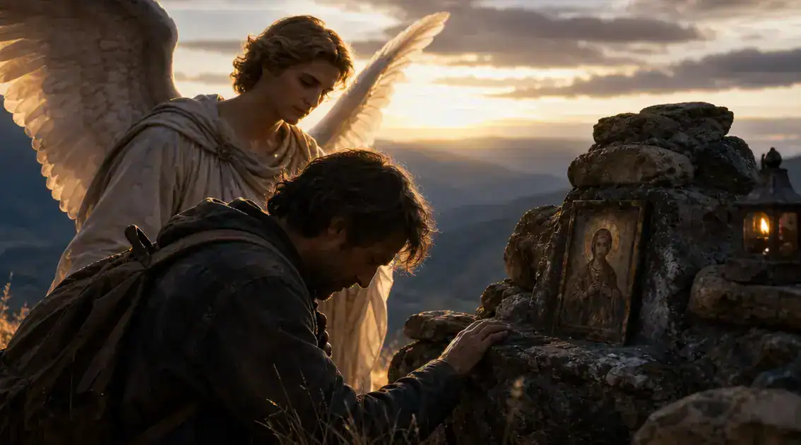 How saints and tradition describe guardian angels on the road