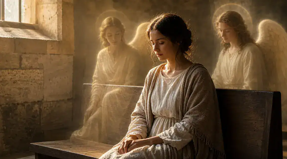 How to cultivate a contemplative posture that welcomes angelic presence