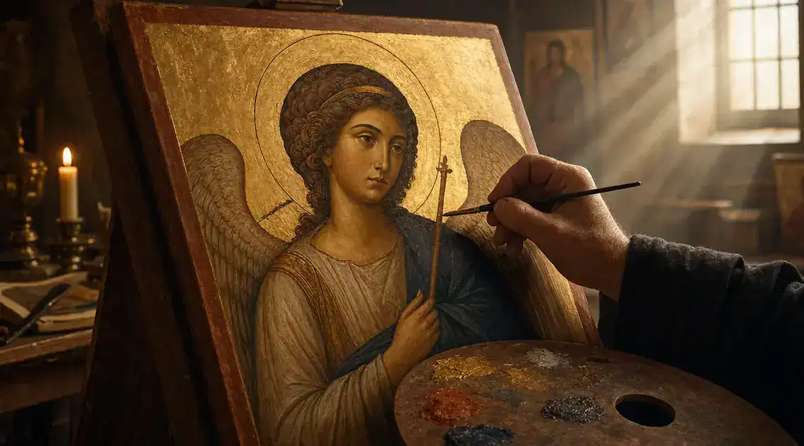 Icons as theology: interpreting angelic imagery in Orthodox art