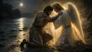 Jacob Wrestling With the Angel: the Mystery of the Night That Changed Israel