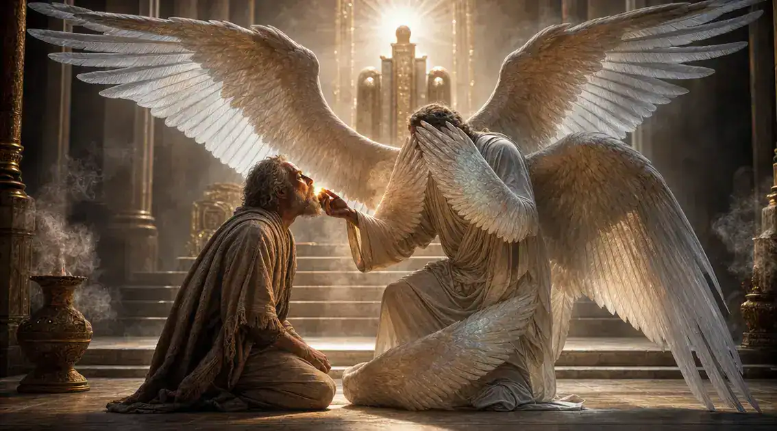 Literal meaning of six wings in Isaiah