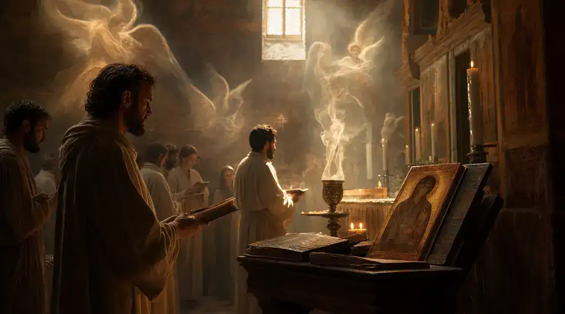Liturgical and devotional reflections on angelic order