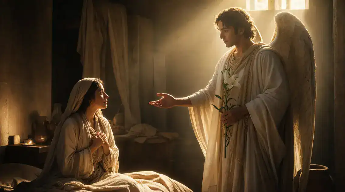 Monday: Archangel Gabriel — annunciation, prophetic presence, and guidance in decisions