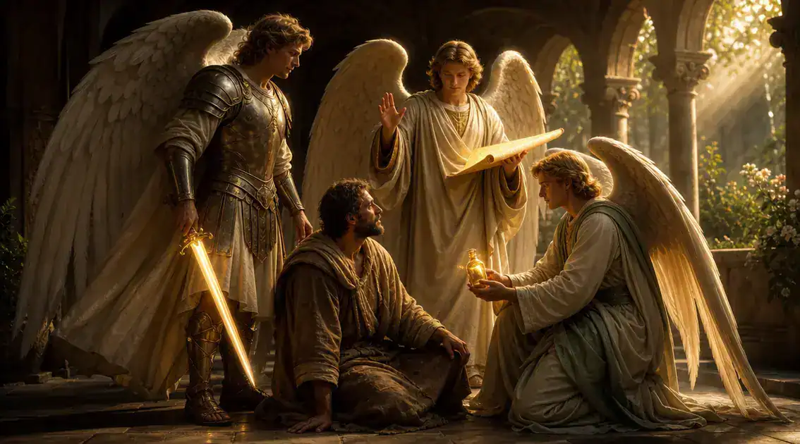 Names and roles: Michael, Gabriel and the named few