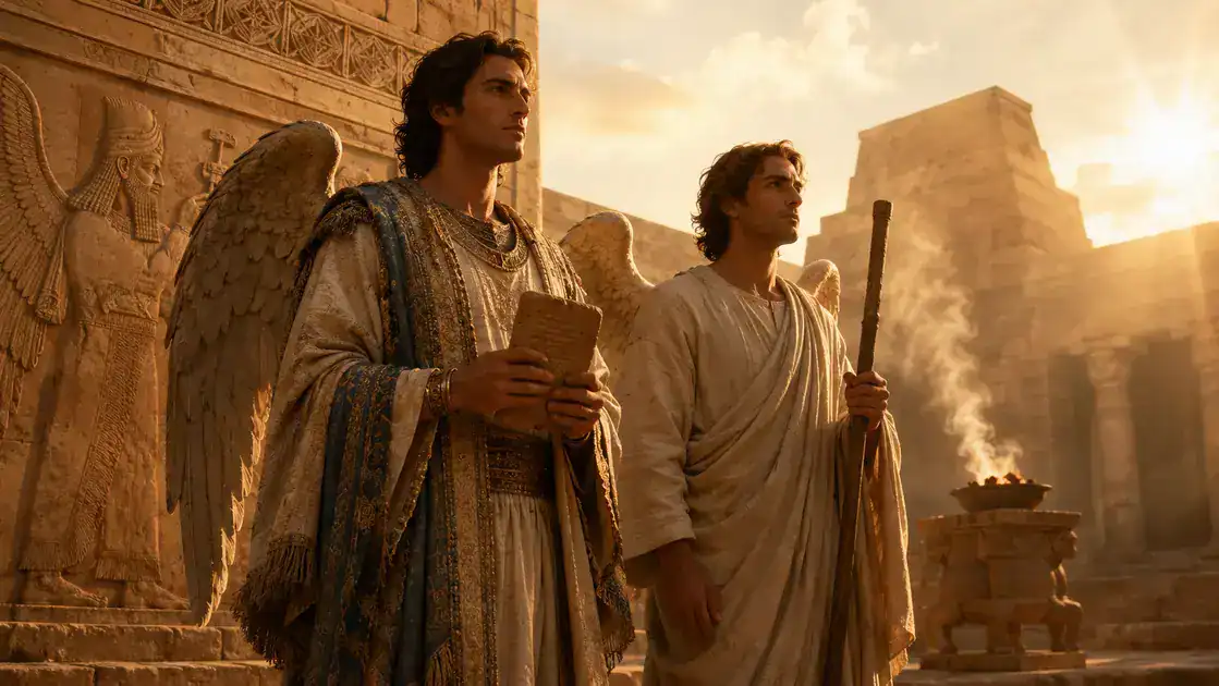 Parallels with biblical angels: points of contact and difference