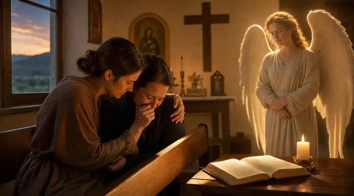 Pastoral care: what belief about angelic rest means for consolation and prayer
