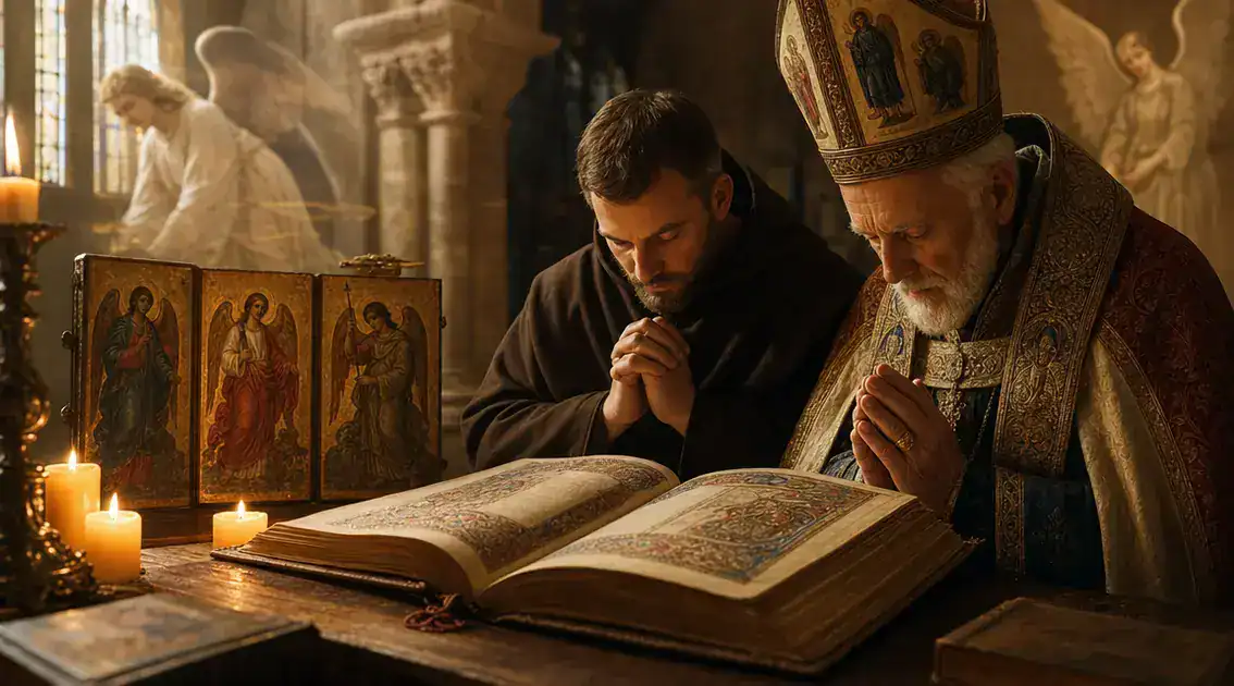 Patristic and devotional tradition: saints who recommended this prayer
