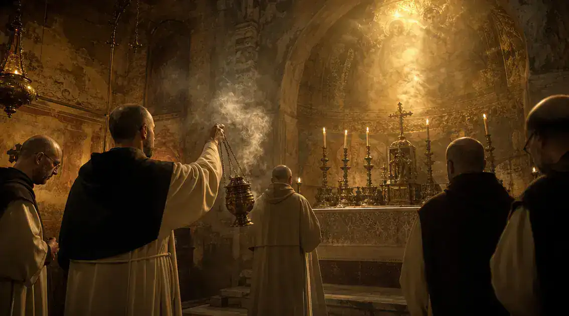 Patristic and medieval reflections on incense and angels