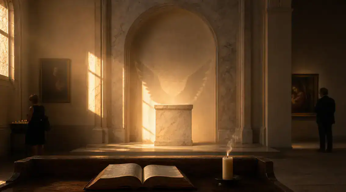 prophetic silence: absence of angels as theological commentary