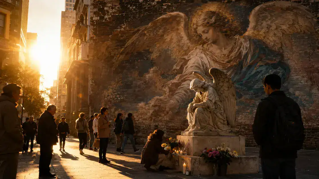 public altars: angels in murals, monuments, and urban spaces