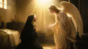 Saint Faustina Kowalska: the Angelic Visions in the Diary of Divine Mercy