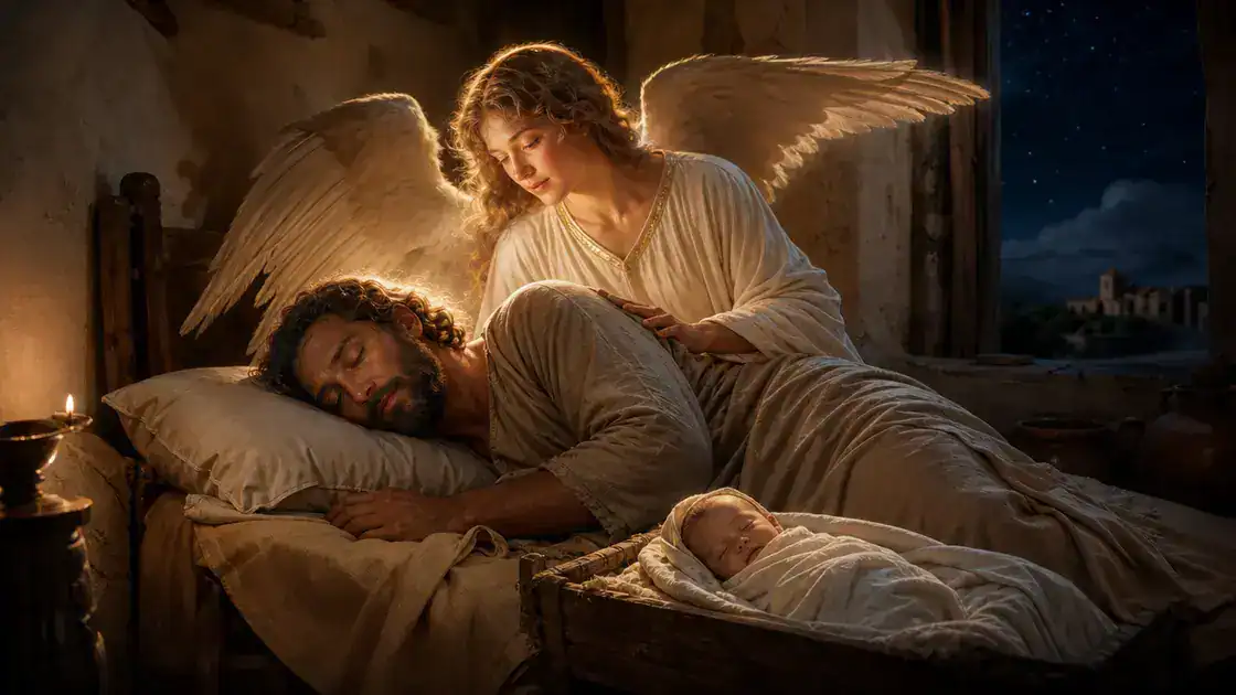 Saint Joseph and the Angel of Dreams: Four Visions That Saved the Child Jesus