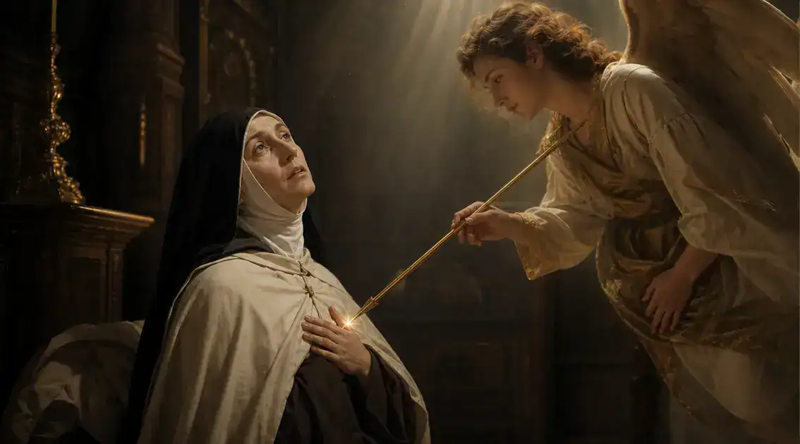 Saint Teresa of Ávila and the Transverberation: the Angel With the Golden Lance