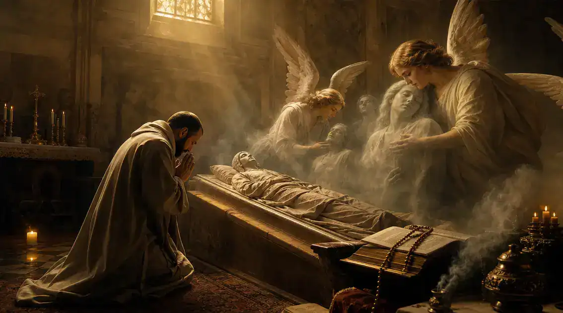 Saintly testimonies: visions of angelic consolation