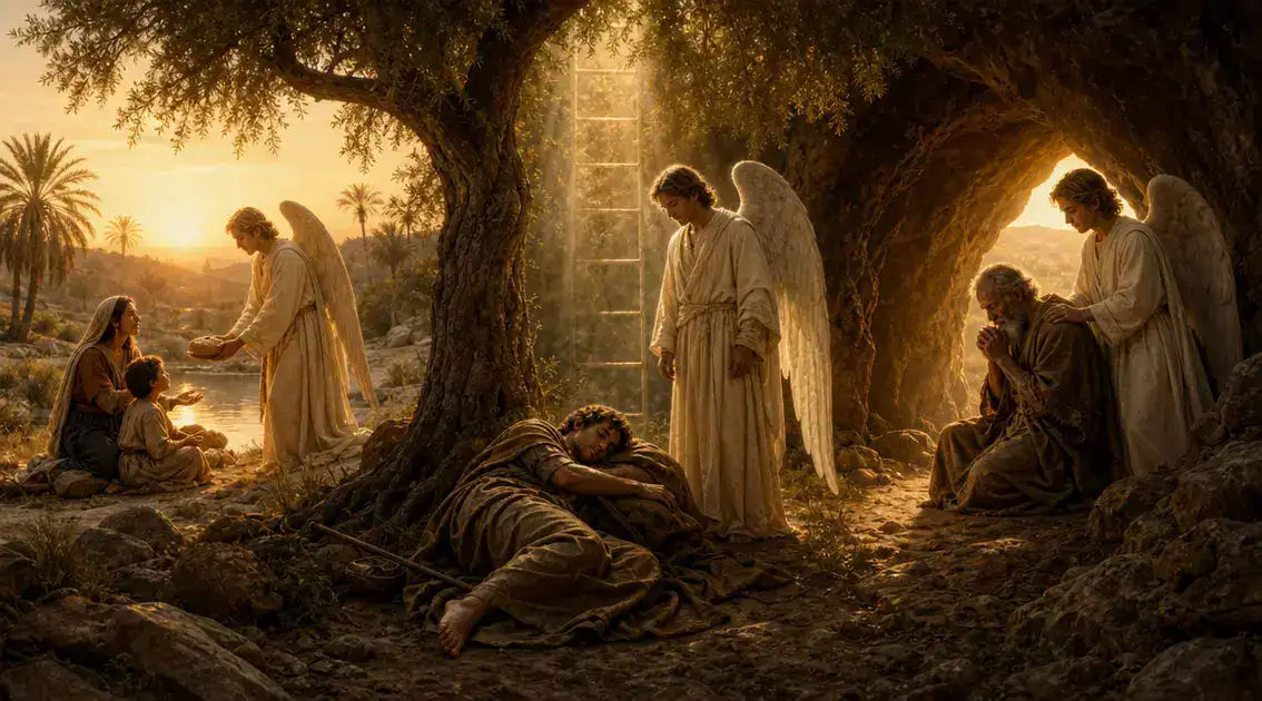 Scriptural echoes: biblical models of angelic companionship