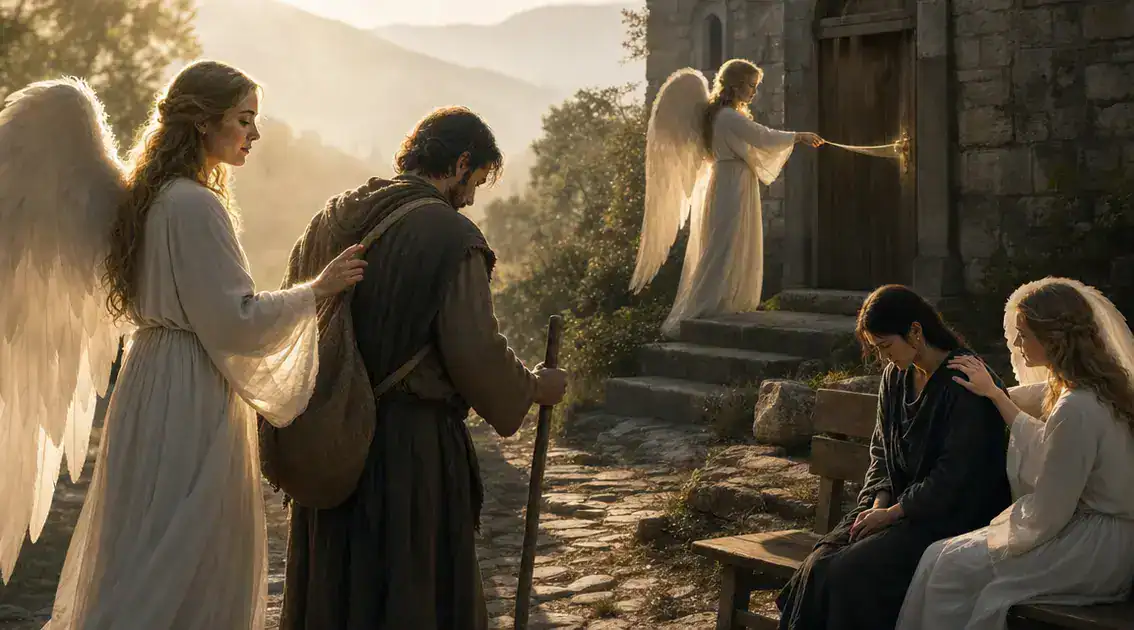 Spiritual meaning: angels as guides, messengers, and consolation
