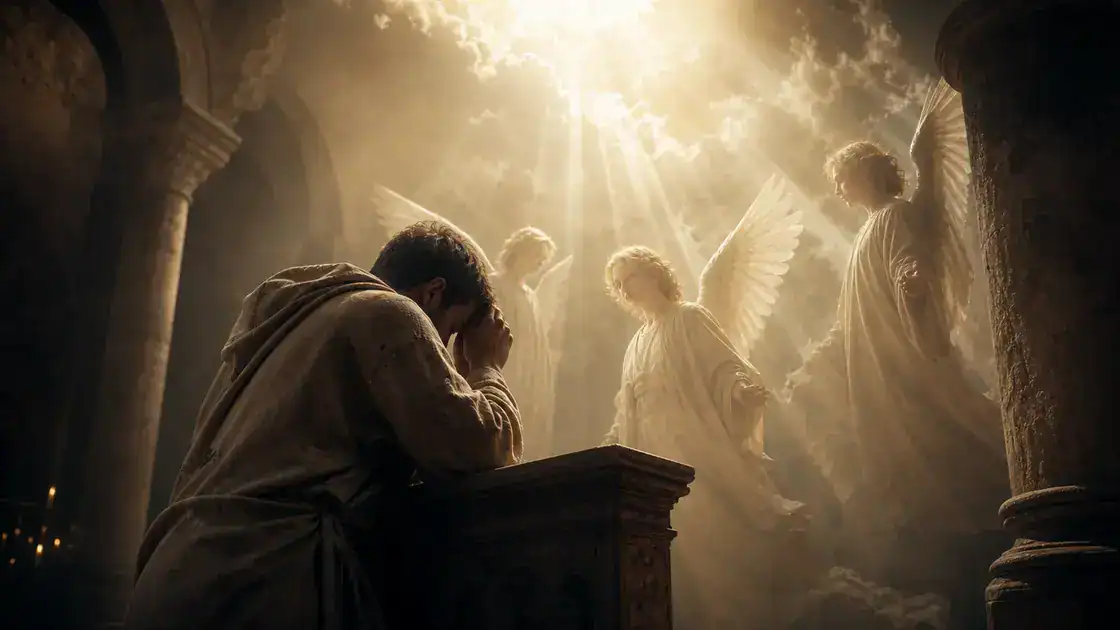 Spiritual practice: praying with awareness of celestial hierarchies