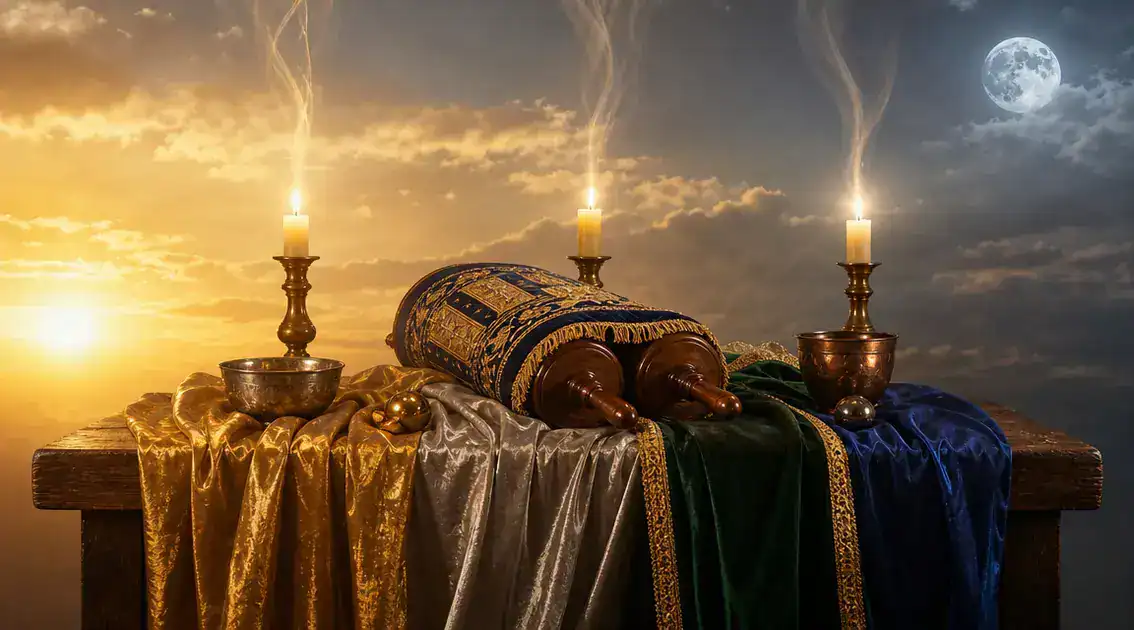 Symbolic correspondences: colors, metals, planets and prayers