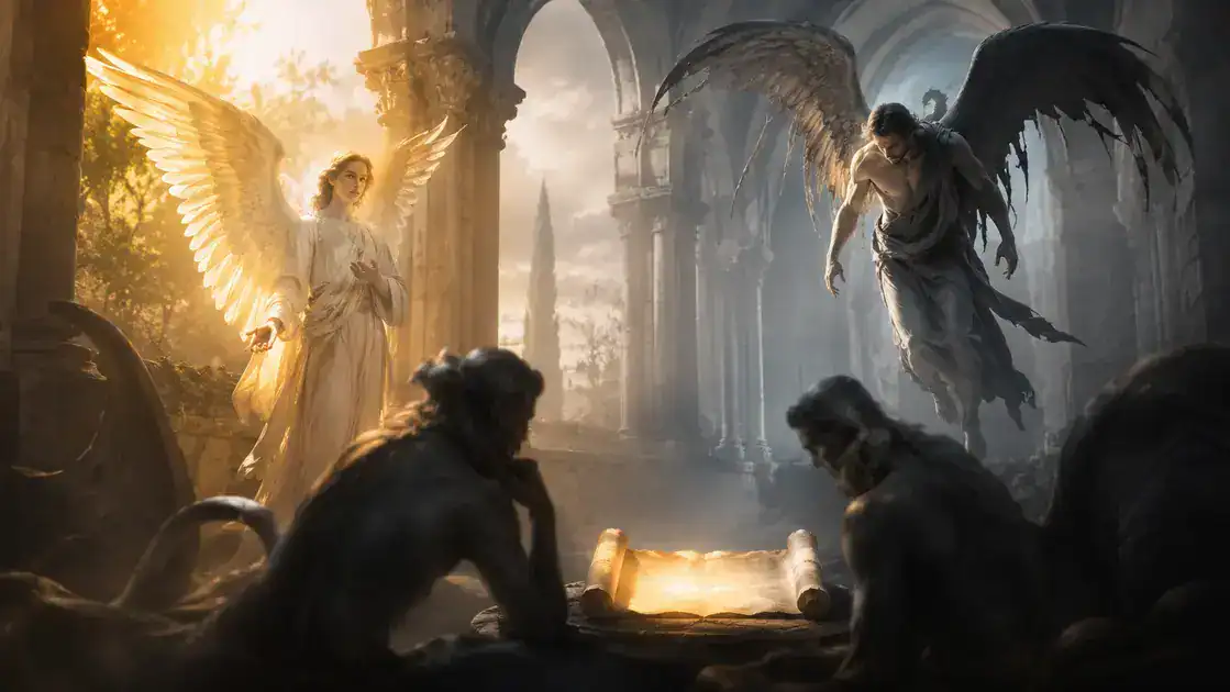 Terminology explained: angel, fallen angel, demon in ancient texts