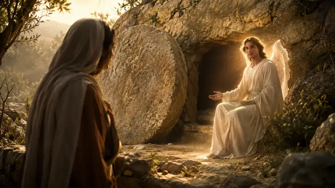 The angel at the empty tomb: resurrection witness