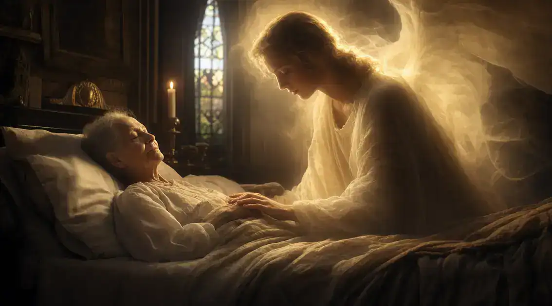 The Angels That Accompany Us at the Moment of Death and Beyond