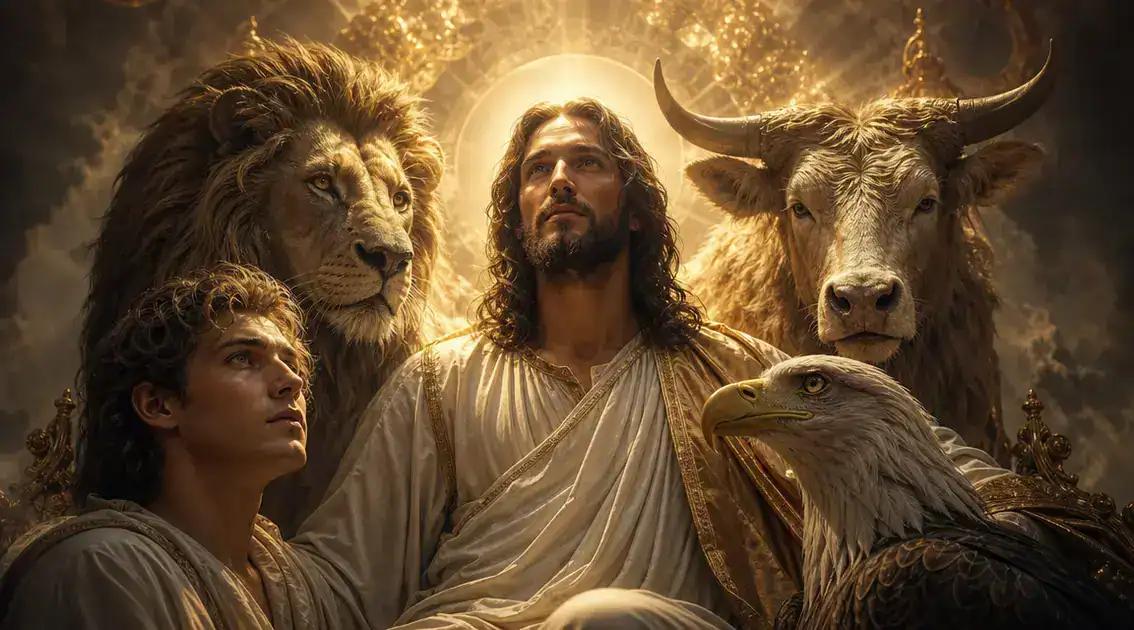 The Four Faces of the Cherubim and Their Deep Prophetic Meaning