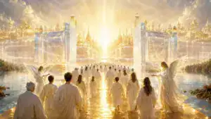 The New Jerusalem in Revelation: the City of Angels and Saints