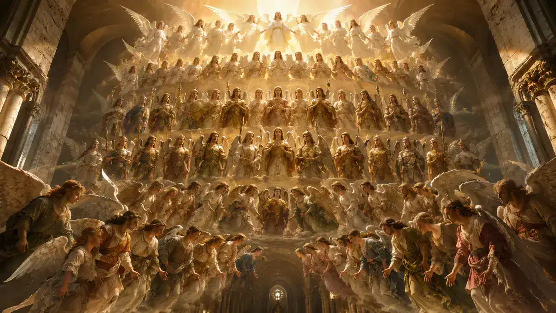 The nine orders: structure, names and spiritual symbolism